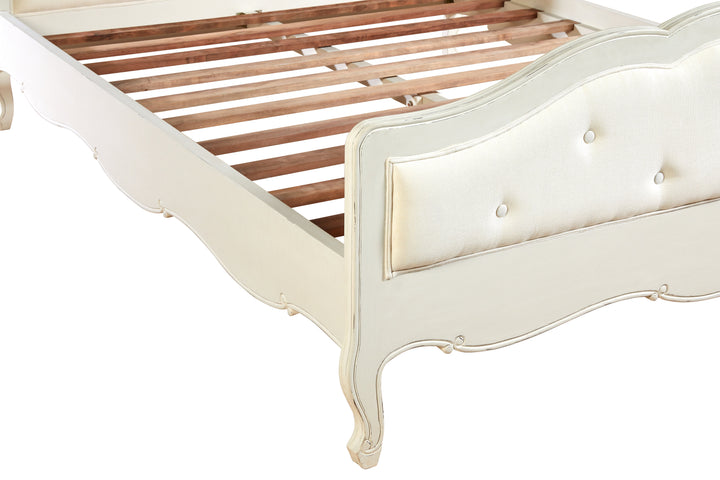 Owl White King Size Bed