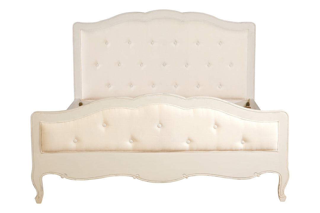 Owl White King Size Bed