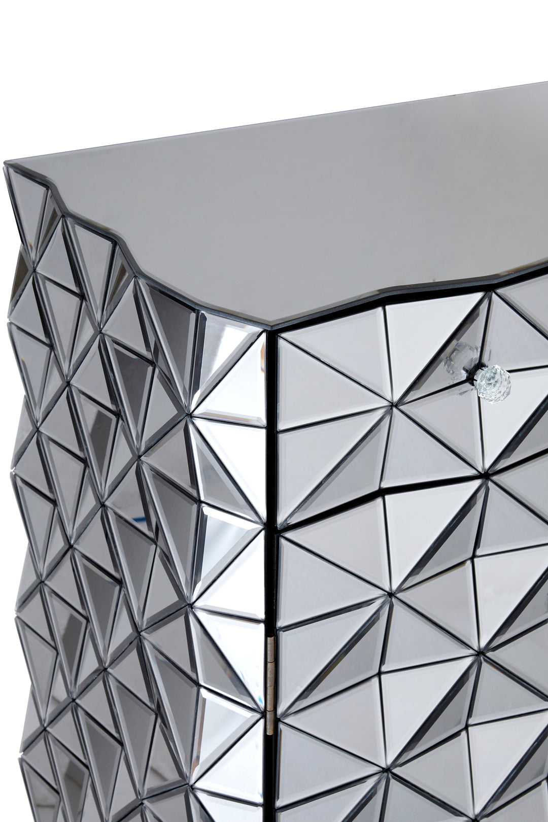 Ibis Silver Finish Cabinet
