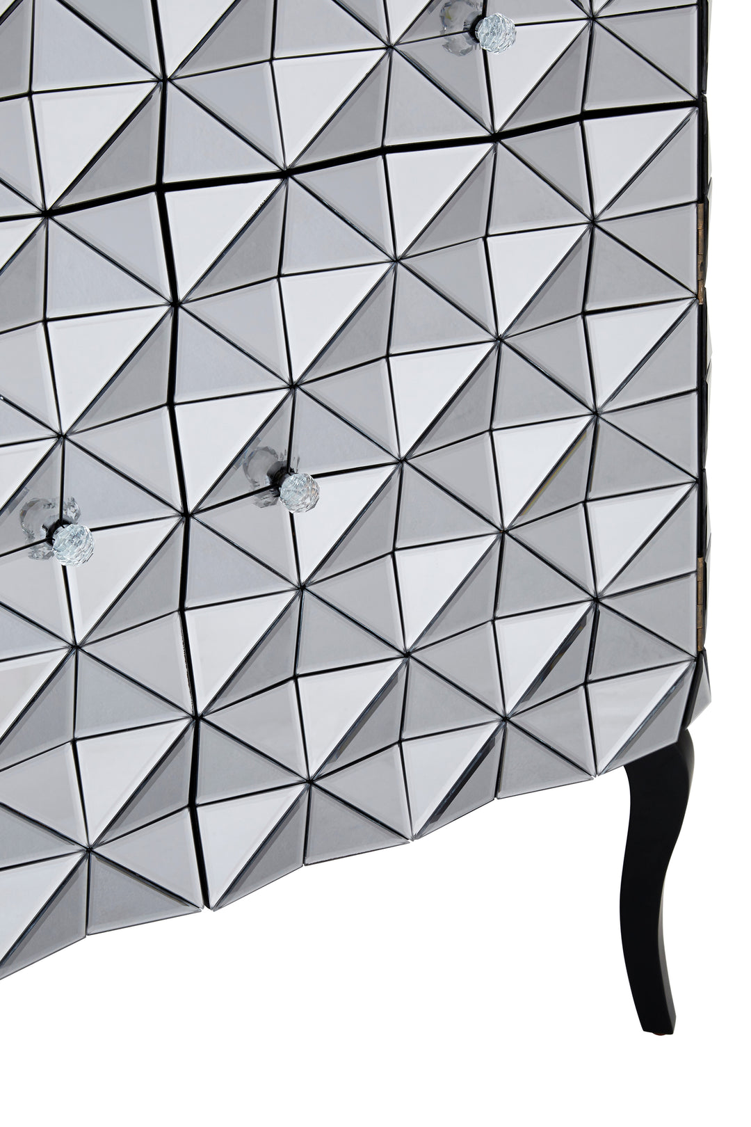Ibis Silver Finish Cabinet