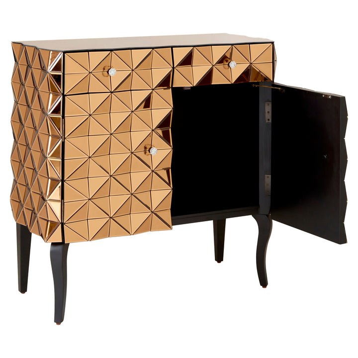Ibis Copper Finish Cabinet