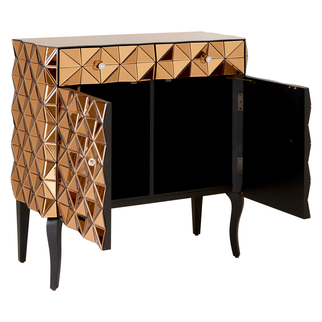 Ibis Copper Finish Cabinet