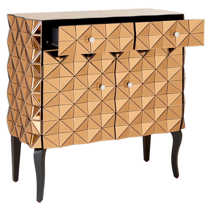 Ibis Copper Finish Cabinet