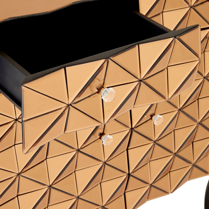 Ibis Copper Finish Cabinet