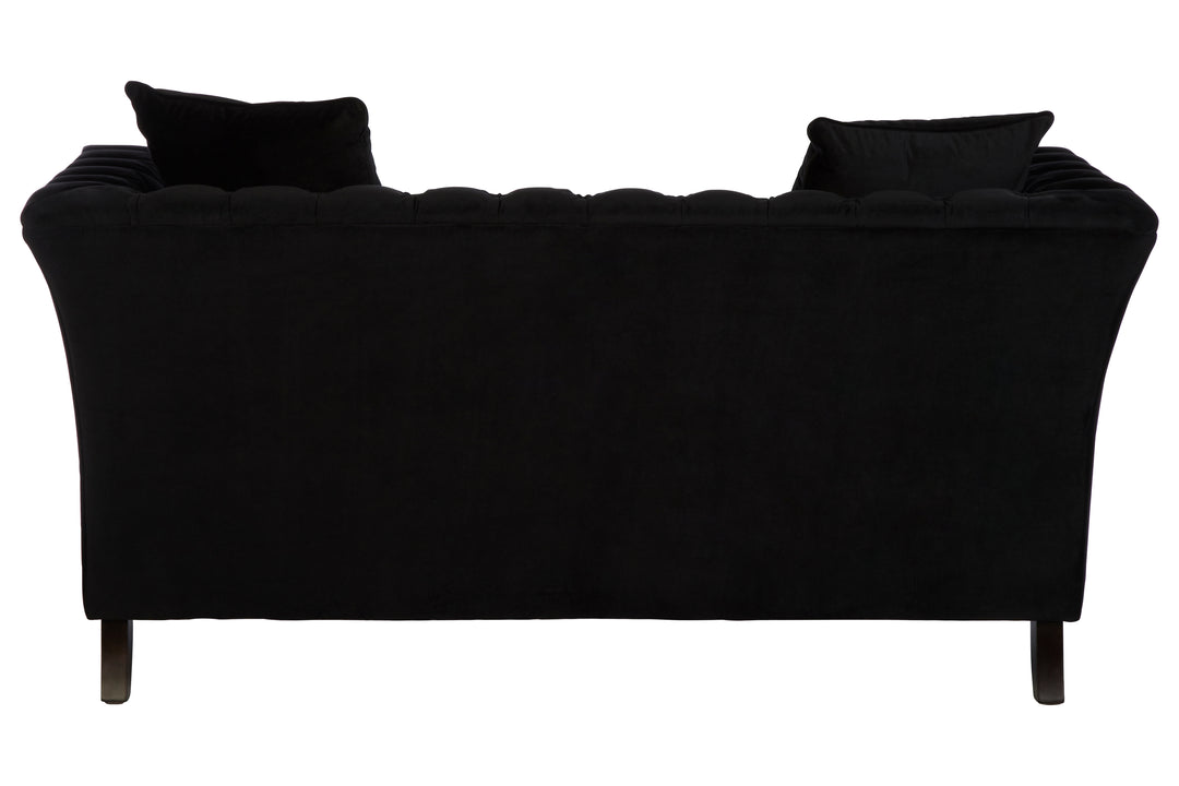 Robin Two Seat Onyx Velvet Sofa
