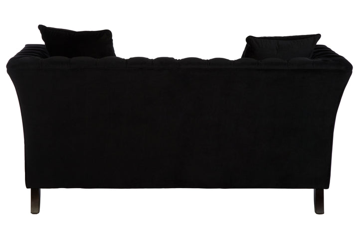 Robin Two Seat Onyx Velvet Sofa