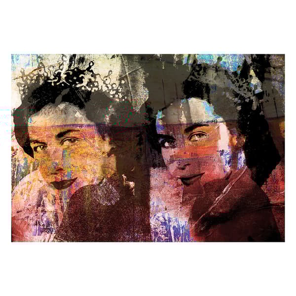 Crown Sisters 200X150 - Plexiglass, 200cm x 150cm, Multicoloured - Andrew Martin