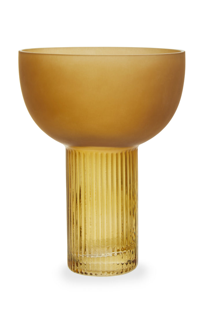 Ralph Small Ochre Glass Vase