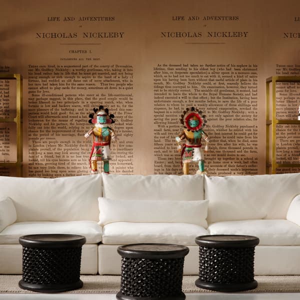 Nicholas Nickleby, Wallpaper, Brown/Light Neutral - Andrew Martin
