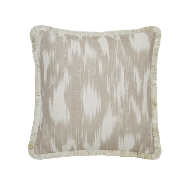 Apulia Canvas/Mattinata, Sustainable Feather, Cushion, 55cm x 55cm - Andrew Martin