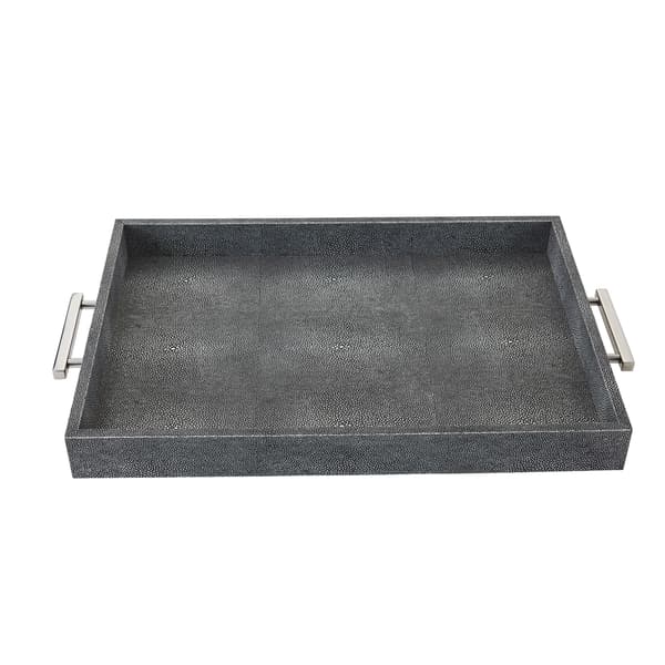 Porto Tray Grey, Decorative Tray - Andrew Martin