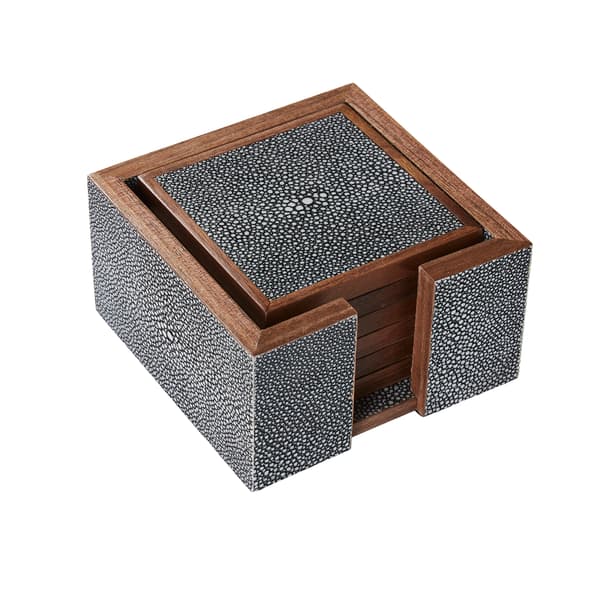 Lexi Coaster Set Grey, Coaster Set - Andrew Martin