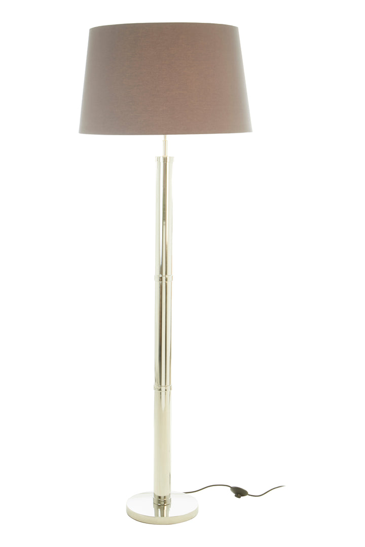 Clive Tall Floor Lamp with Tubular Base