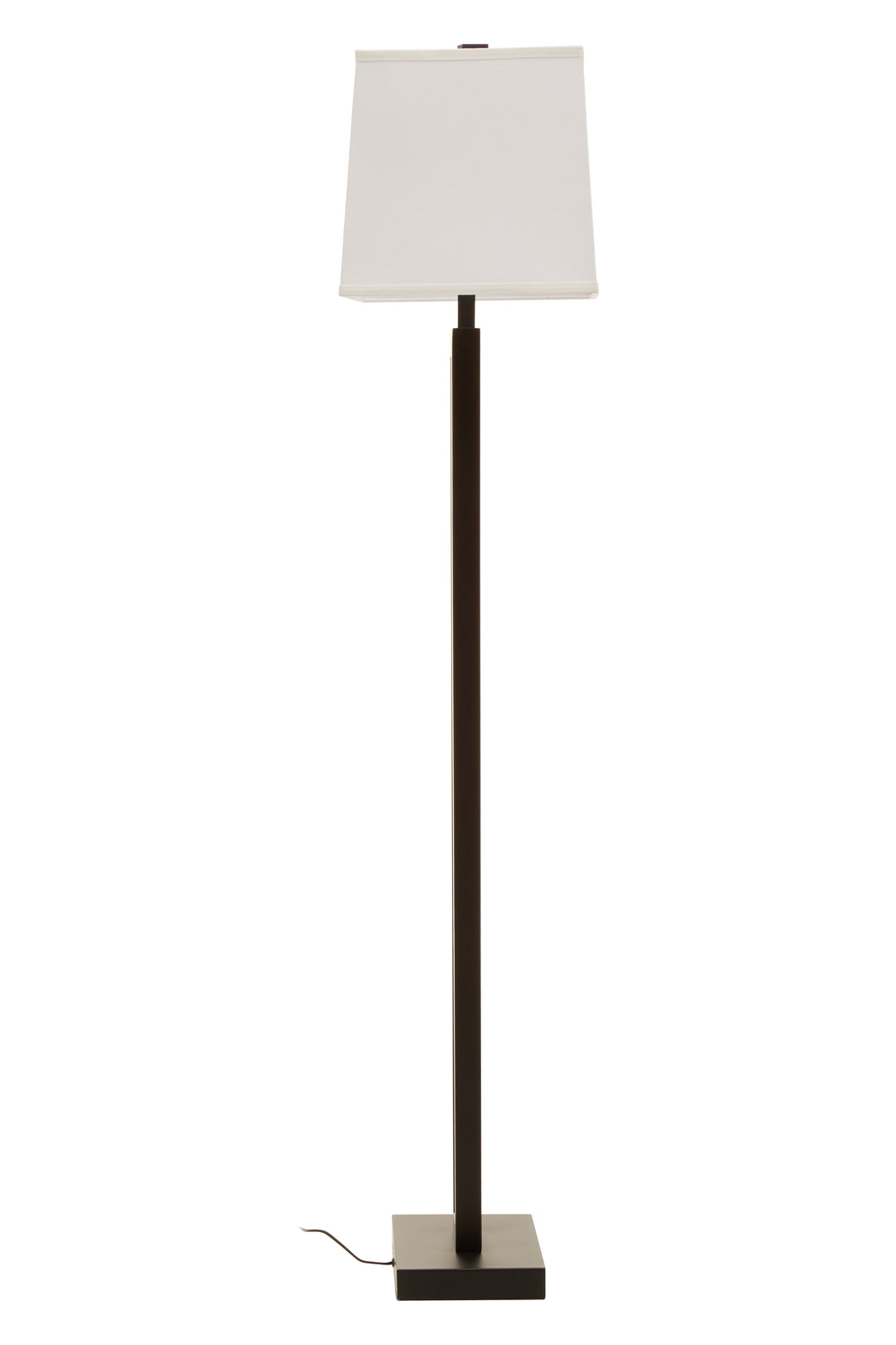 Lewis Black and White Floor Lamp