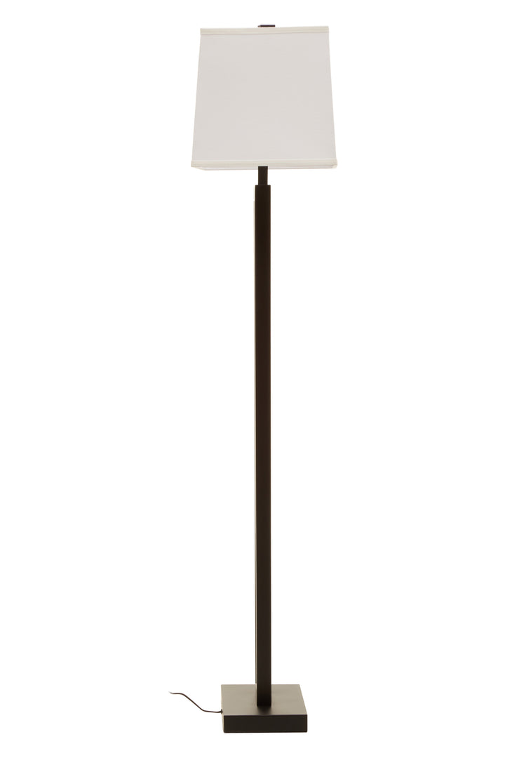 Lewis Black and White Floor Lamp