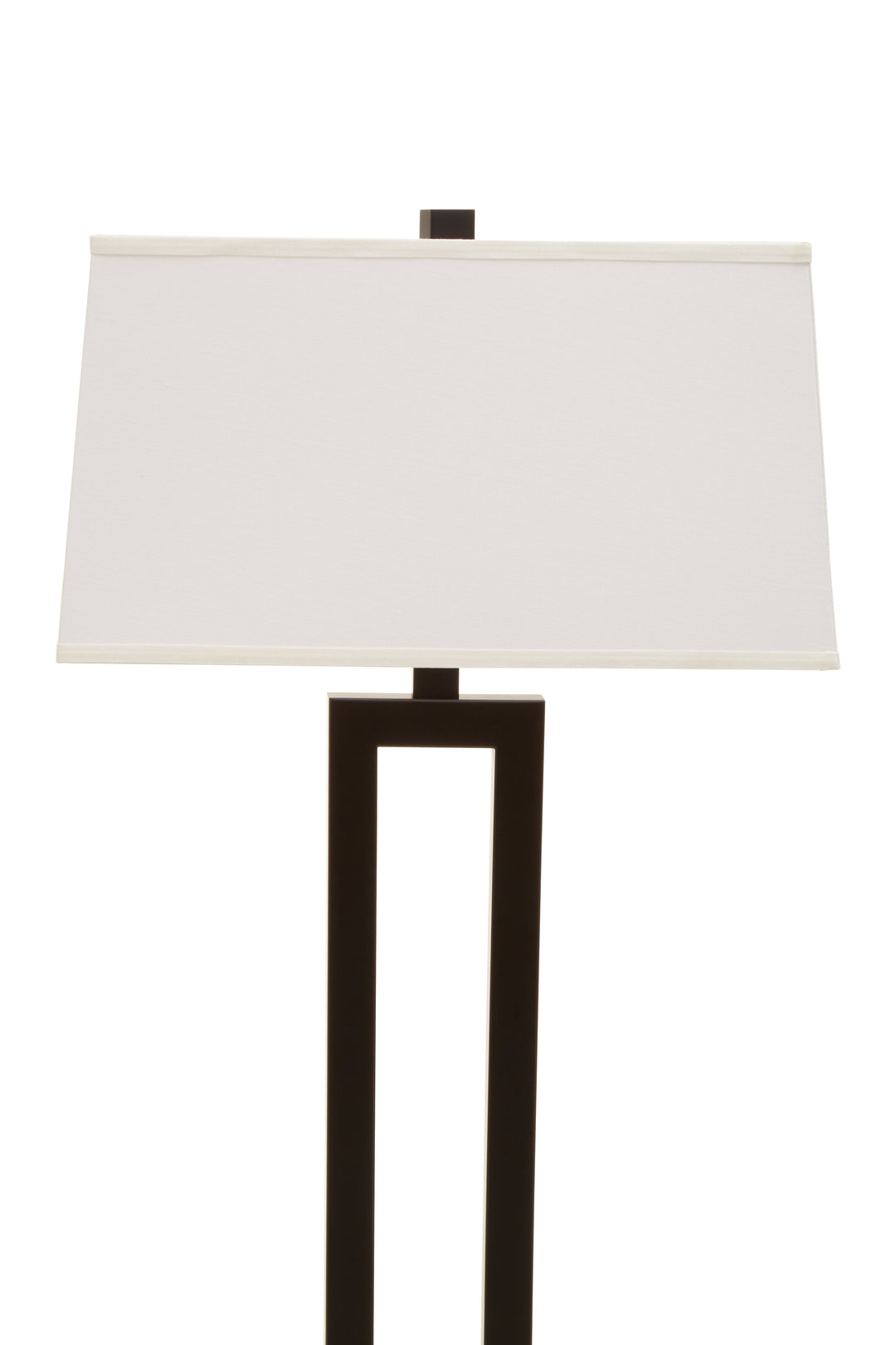 Lewis Black and White Floor Lamp