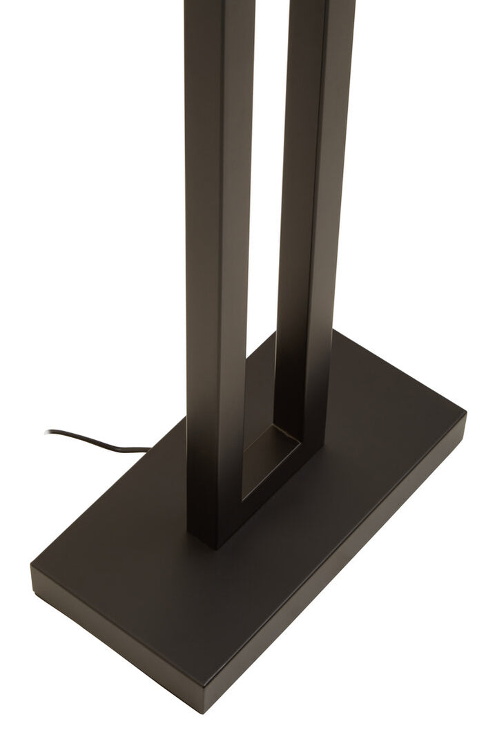 Lewis Black and White Floor Lamp