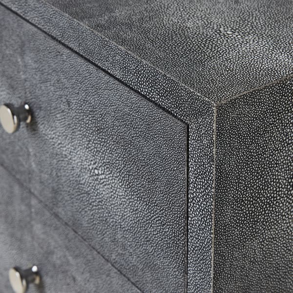 Georgia Bedside Table Grey, Bedside Table - Andrew Martin