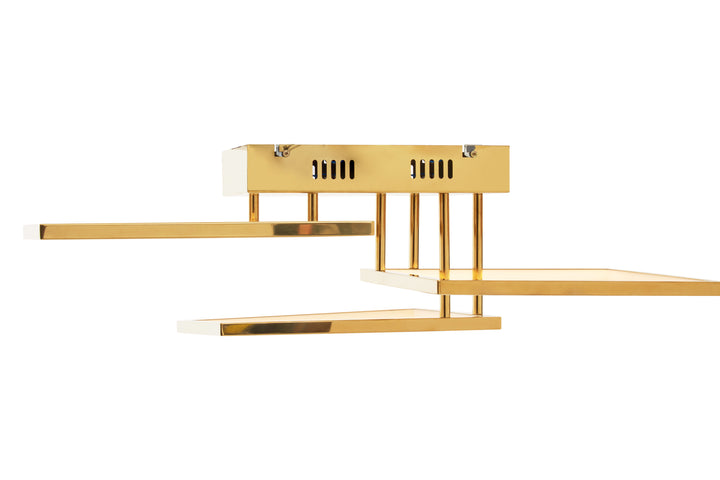 Tucker Three Square Ceiling Light