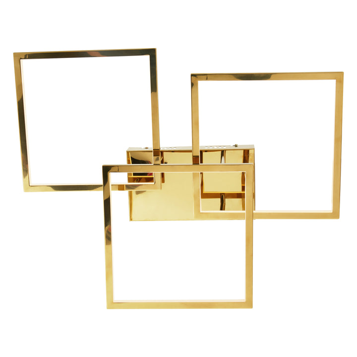 Tucker Three Square Ceiling Light
