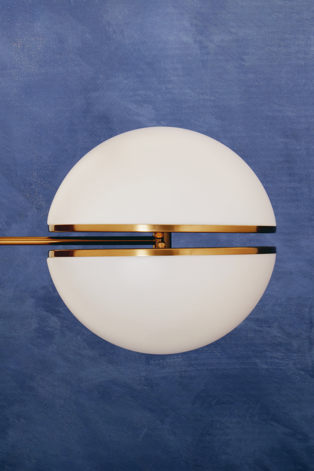Rio Brushed Brass Ball Wall Light