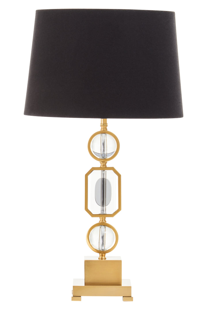 Sparky Gold And Crystal Table Lamp