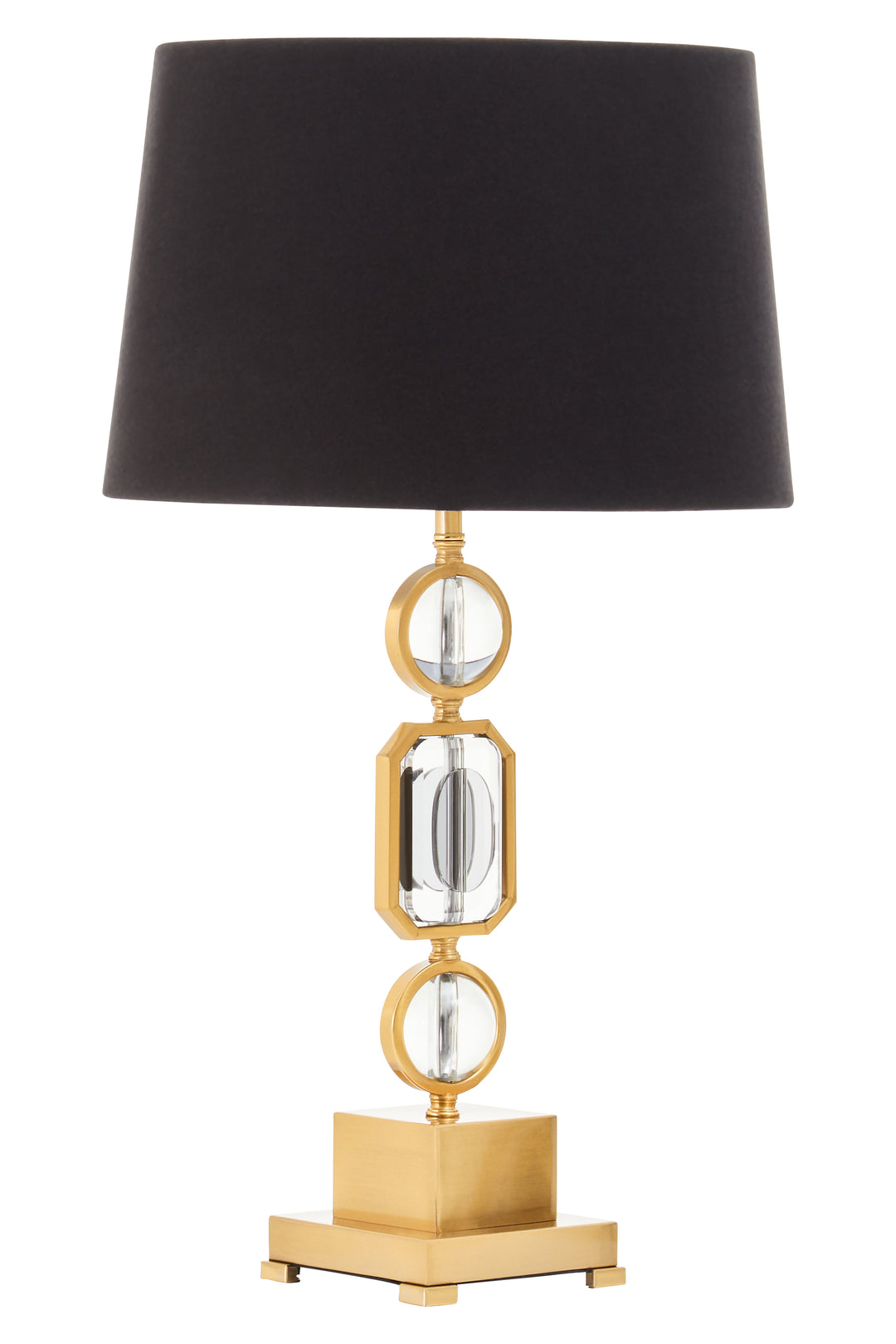 Sparky Gold And Crystal Table Lamp