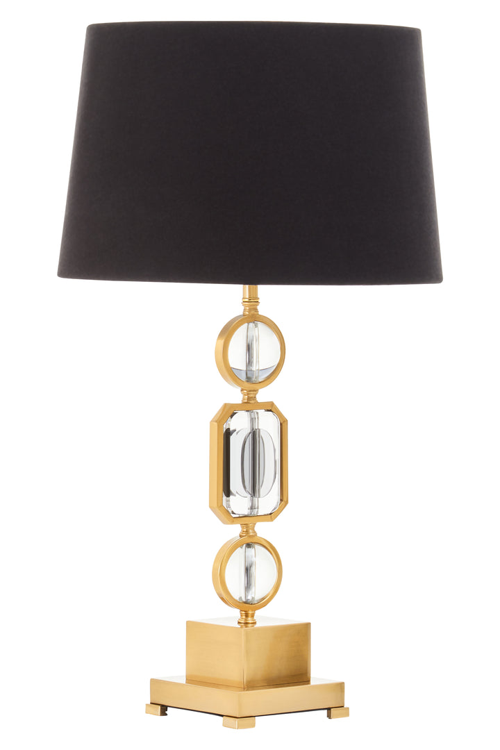 Sparky Gold And Crystal Table Lamp