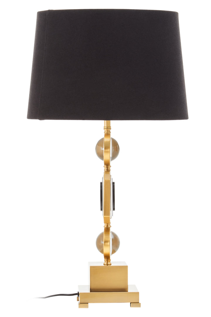 Sparky Gold And Crystal Table Lamp