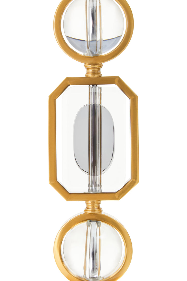 Sparky Gold And Crystal Table Lamp
