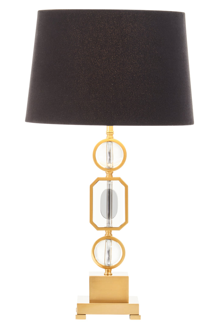 Sparky Gold And Crystal Table Lamp