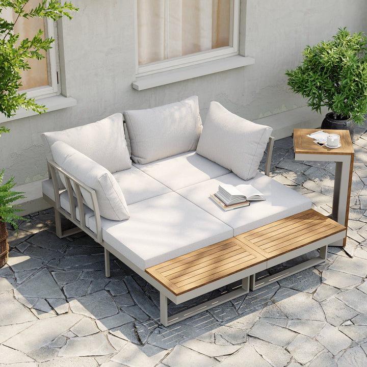 Stony 4 Seater Outdoor Sectional Sofa set
