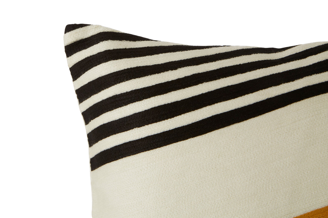 Dove Diagonal Design Cushion