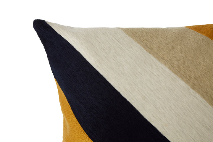Dove Geometric Abstract Pattern Cushion