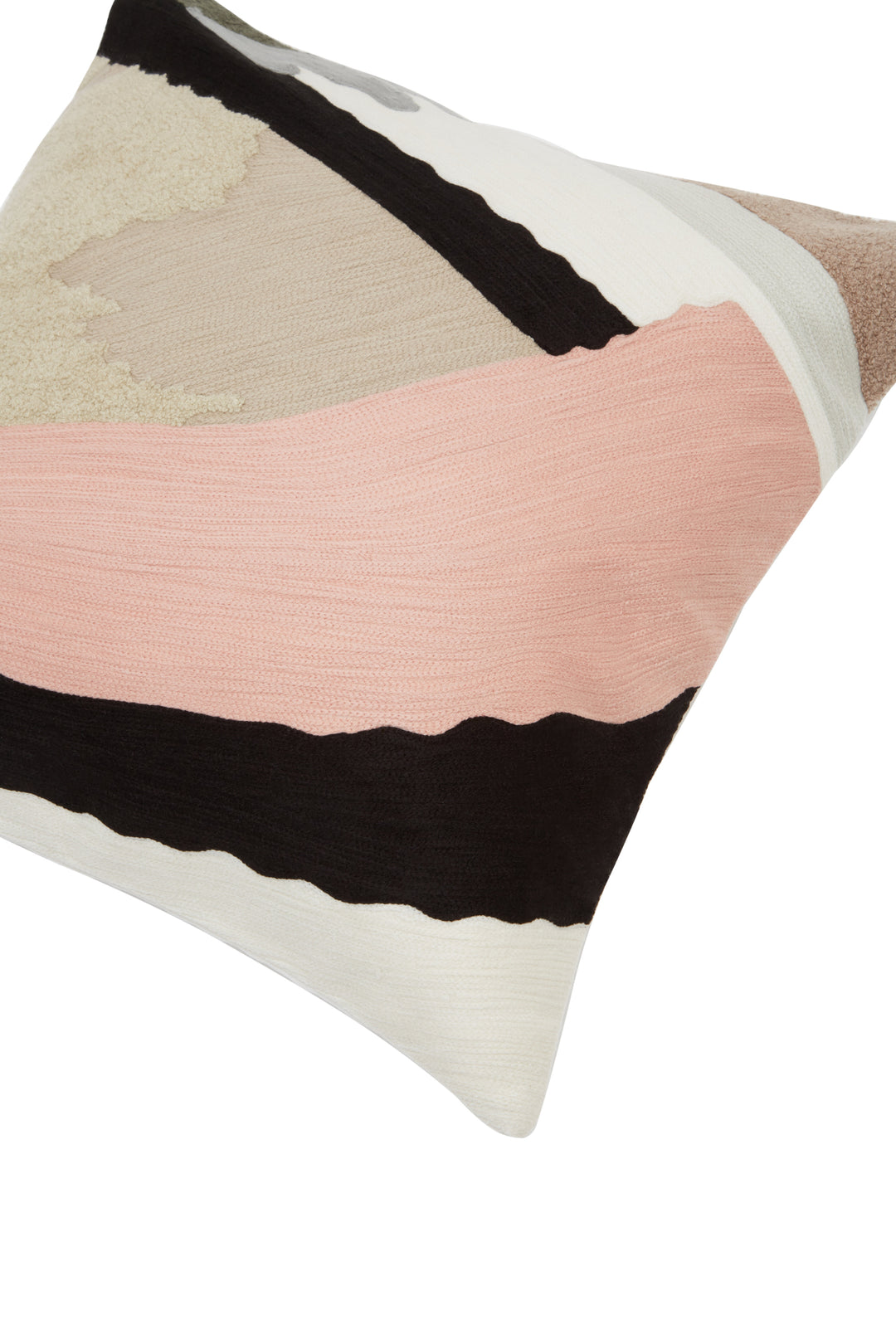 Dove Pink Grey And Blue Cushion