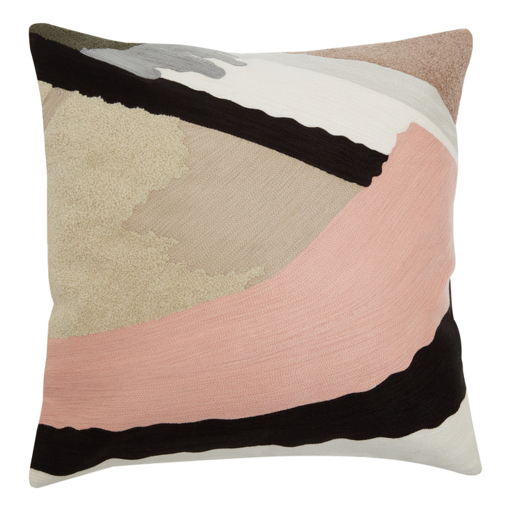 Dove Pink Grey And Blue Cushion
