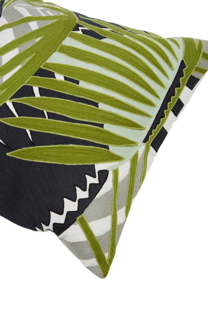 Dove Botanical Green Cushion