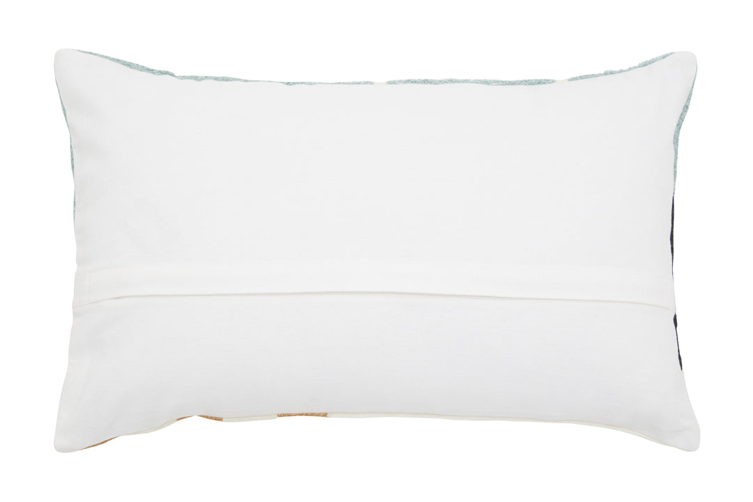 Dove Abstract Rectangular Cushion