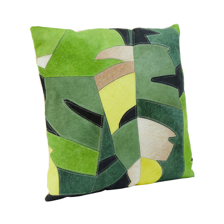 Dove Botanical Suede Cushion