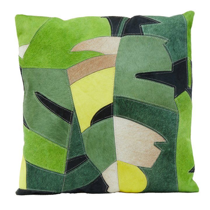 Dove Botanical Suede Cushion