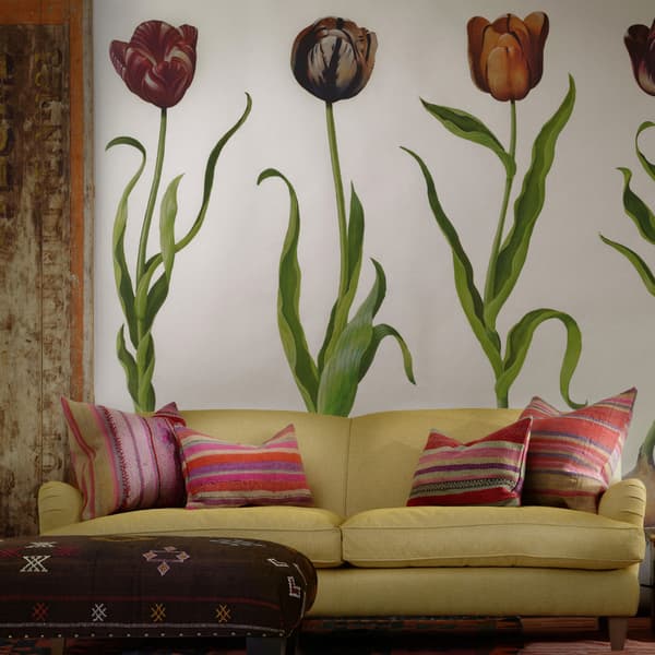 Tulips, Wallpaper, Multicoloured - Andrew Martin