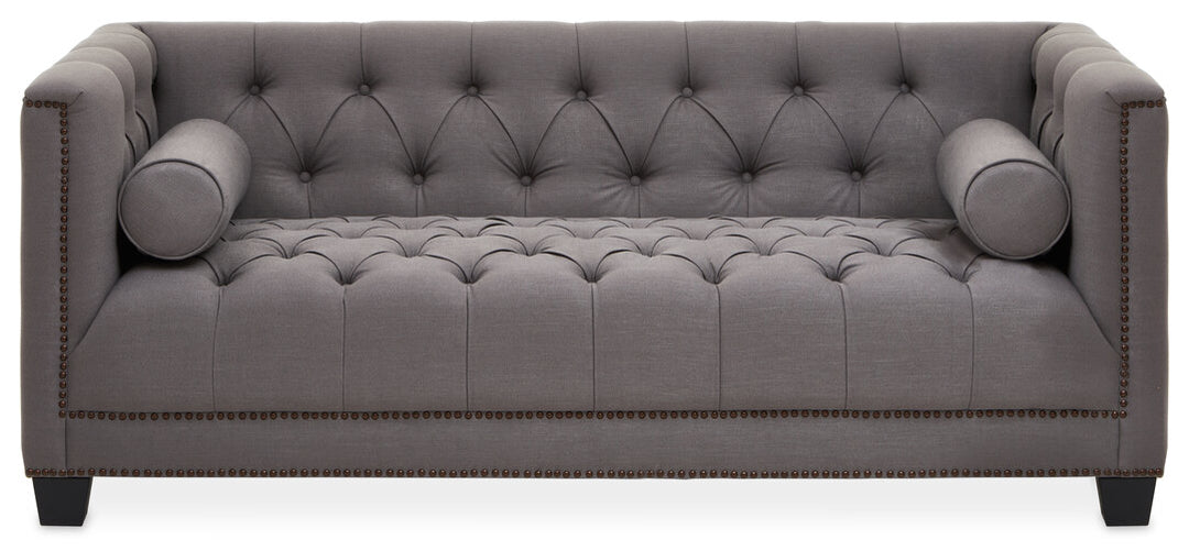 Surina 2 Seat Grey Fabric Sofa
