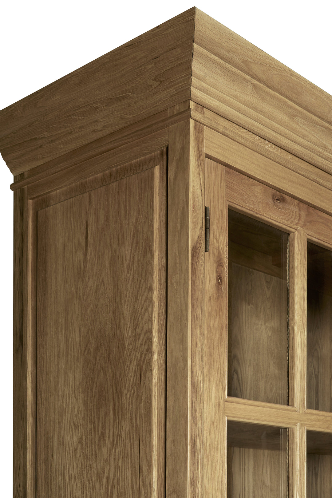 Pigeon 4 Door Oak Wood Cabinet