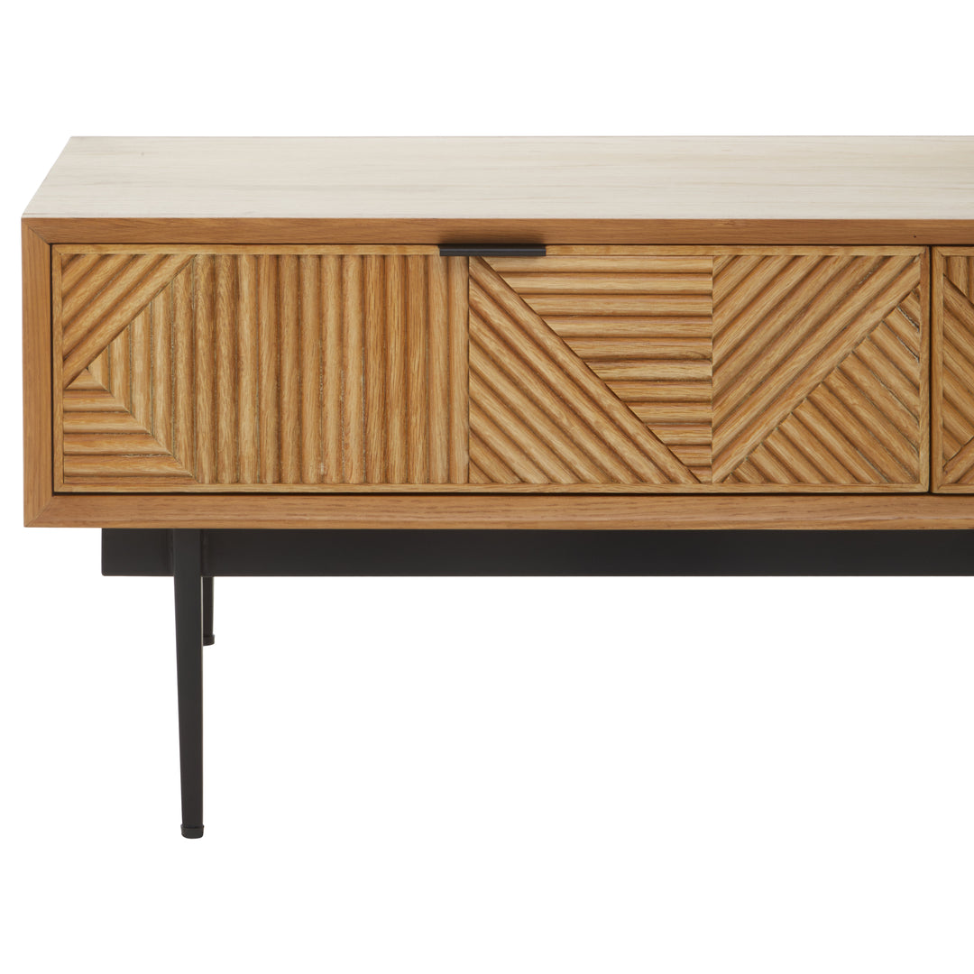 Swallow Natural Finish Wooden Coffee Table