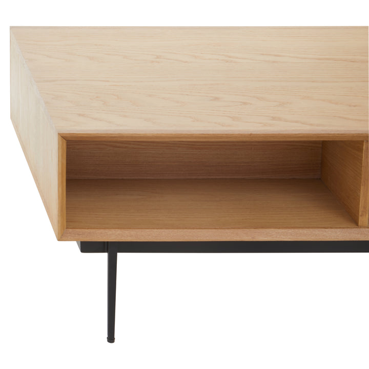 Swallow Natural Finish Wooden Coffee Table