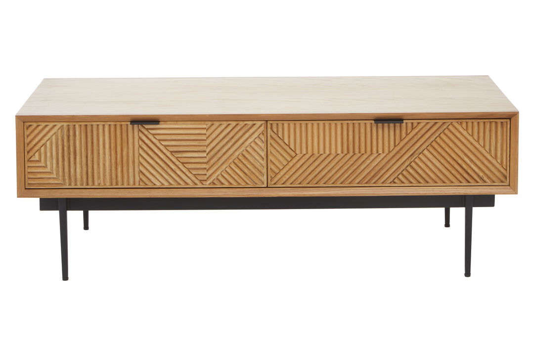 Swallow Natural Finish Wooden Coffee Table