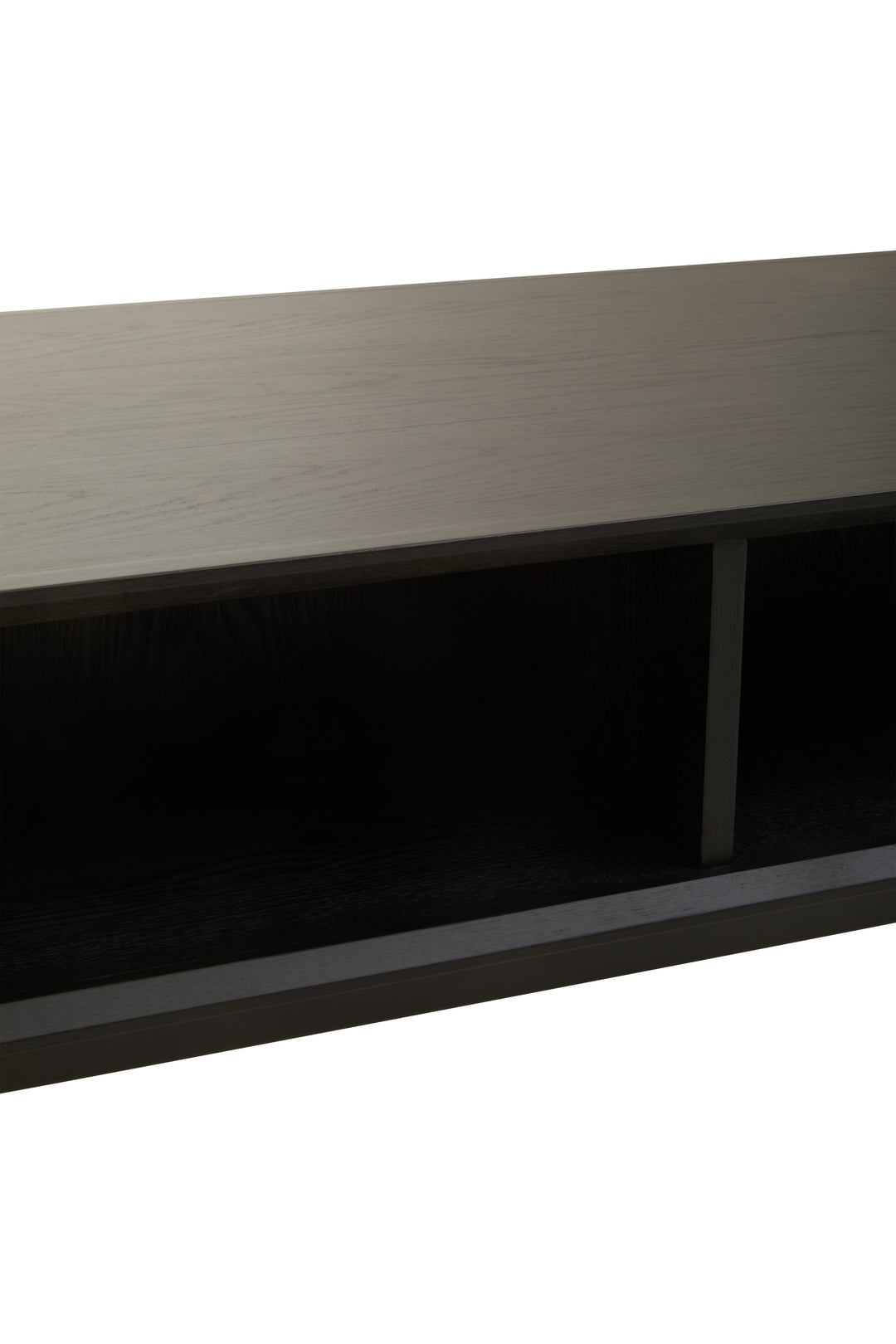 Swallow Black Finish Wooden Coffee Table