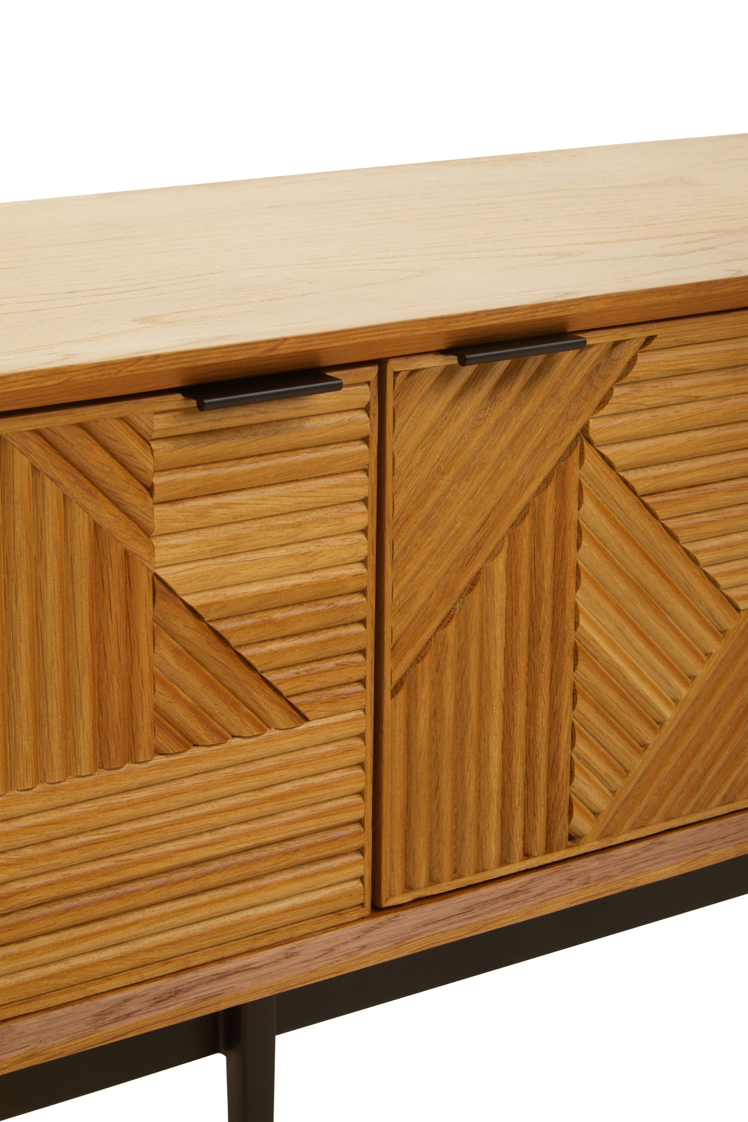 Swallow Natural Finish Wooden Media Unit
