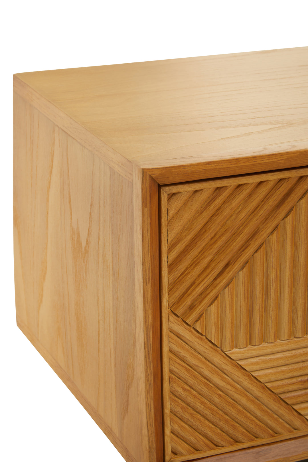 Swallow Natural Finish Wooden Media Unit