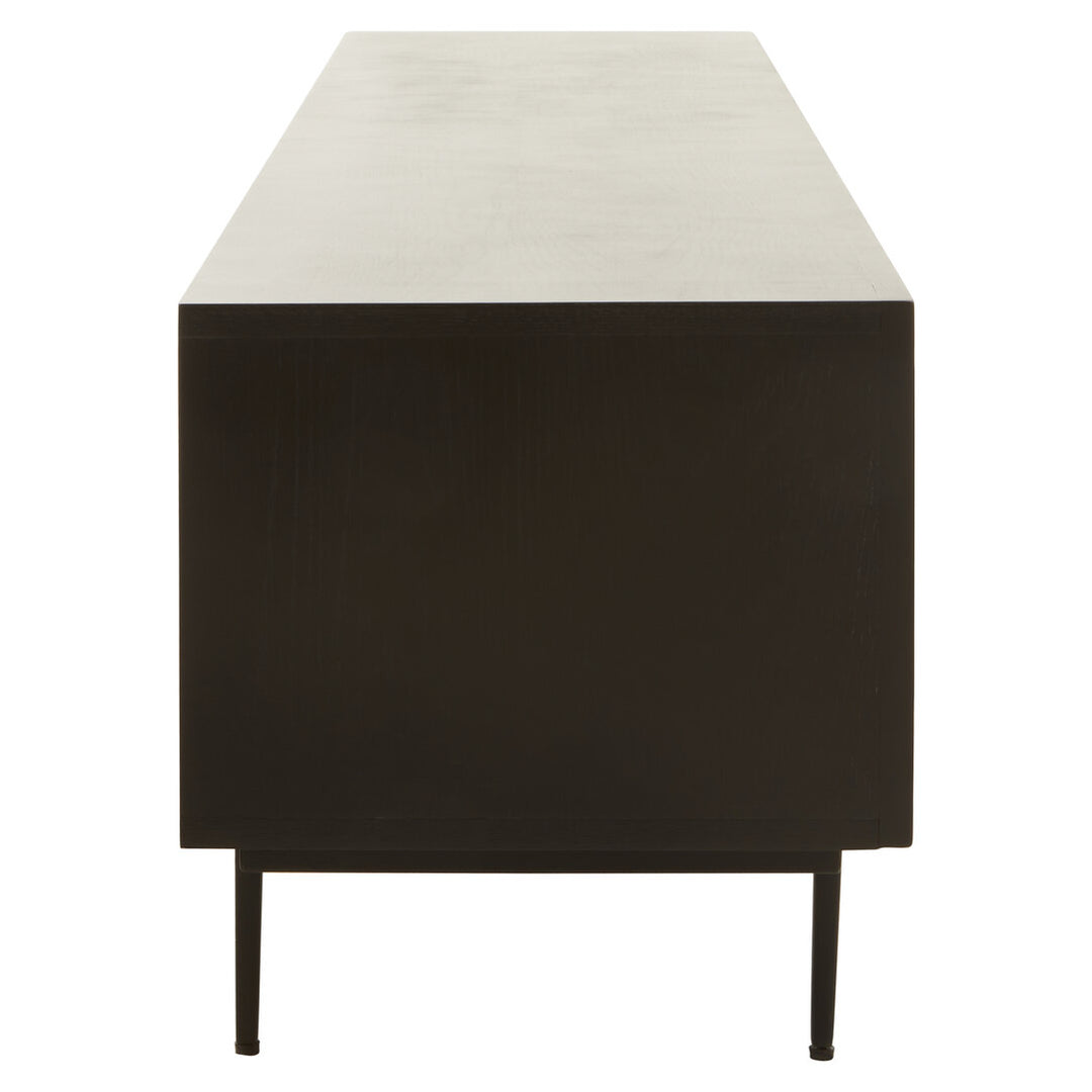 Swallow Black Finish Wooden Media Unit